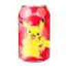 BEVER QDOL 330 ML POKEMON PIKACHU STRAWBERRY SPARKLING WATER