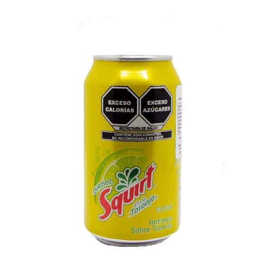 Toronja Squirt Lata 355 ml.
