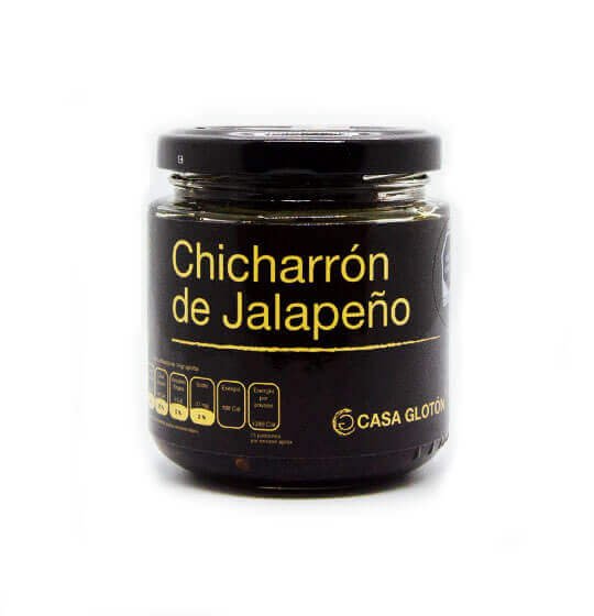 Chicharron de jalapeño 180 gr. Casa Gloton