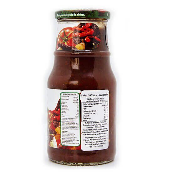 Salsa Cinco Chiles 453 gr. Herdez