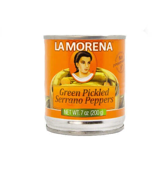 Chile Serrano en Escabeche 210 gr. La Morena