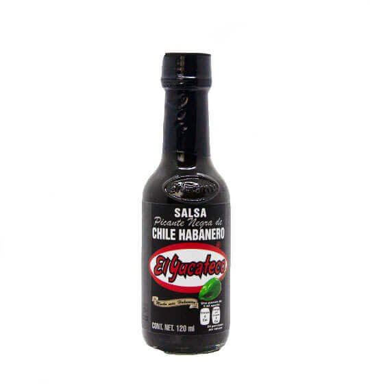 Salsa Habanera Negra 120 ml. El Yucateco