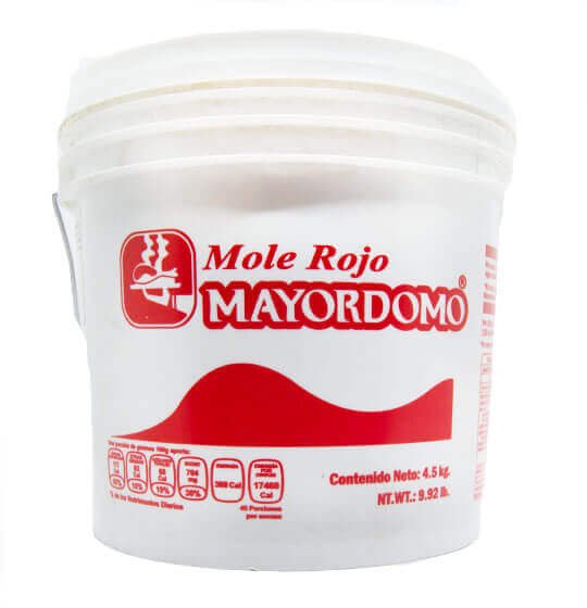 Mole Rojo cubeta 4.5 Kg Mayordomo