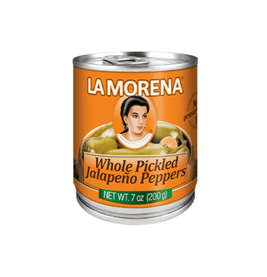 Chiles Jalapeños Enteros 200 gr. La Morena