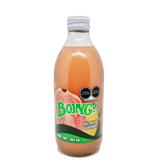 Boing de Guayaba Vidrio 354 ml.